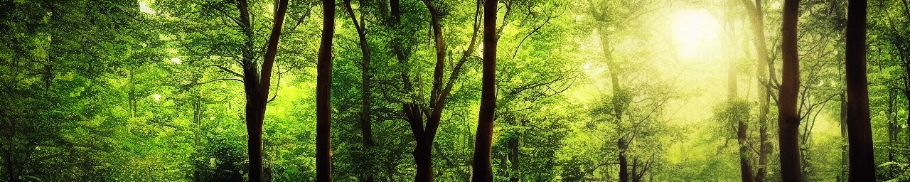 Ein friedlicher Wald